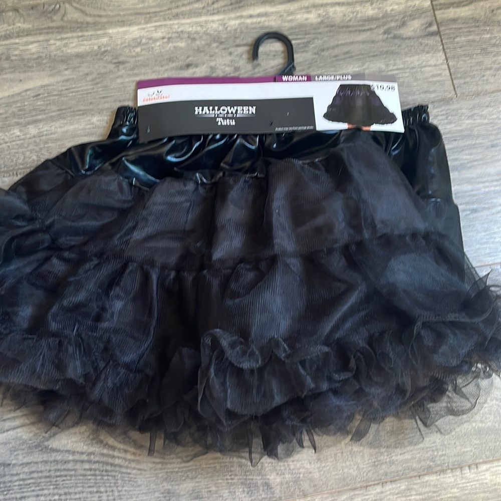 BNWT Black Halloween Tutu